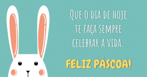 Que o dia de hoje te faça sempre celebrar a vida.