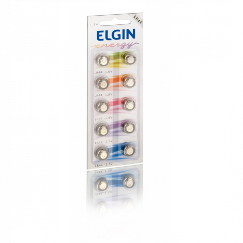 Bateria Lithium LR-44 Elgin - Unidade