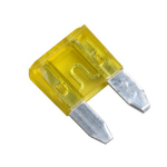 FUSIVEL MINI LAMINA 20A AMARELO