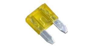 FUSIVEL MINI LAMINA 20A AMARELO