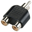 ADAPTADOR 2 FEMEAS RCA X RCA