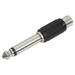 ADAPTADOR FEMEA RCA X PLUGAO