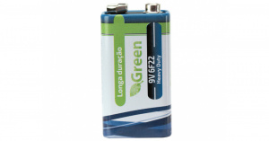 BATERIA 9 VOLTS ZINCO CARBONO