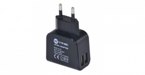 CARREGADOR USB DUPLO 3.1A VINIK