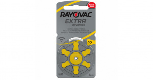Bateria Para Aparelho Auditiva L10 C/6 Rayovac