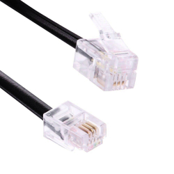 CABO RJ11+RJ11 2M PRETO