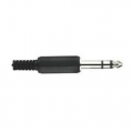 Plugao Stereo Plastico Preto