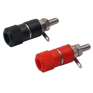 Borne para Plug Banana com Mola - preto