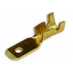 TERMINAL ENCAIXE MACHO 6,3MM
