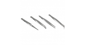 Kit Pinças de Aço 4 Peças