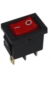 CHAVE GANGORRA ILUMINADA 6A 250V