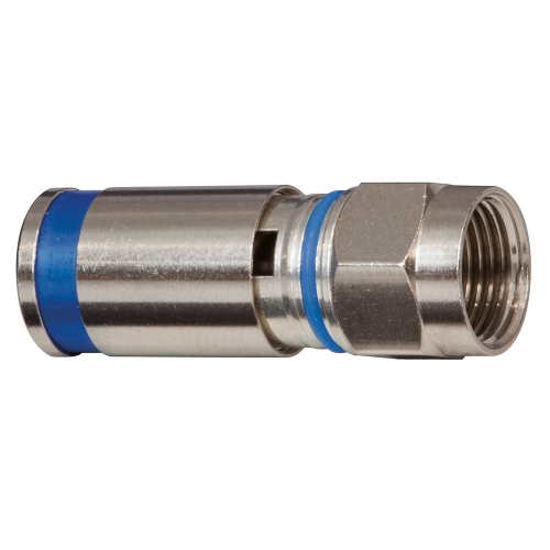 CONECTOR RG-6 COMPRESSÃO METÁLICO