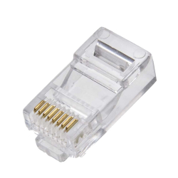 CONECTOR RJ45 8X8 - PACOTE C/100