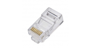 CONECTOR RJ45 8X8 - PACOTE C/100