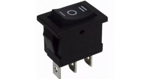 Chave Gangorra On/Off/On 6A 250V com 3 terminais