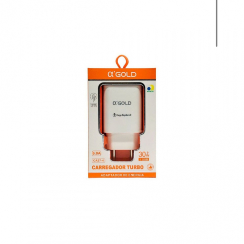 CARREGADOR USB TURBO 6.0A 30w