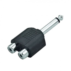 ADAPTADOR P10MN X 2 JACK RCA