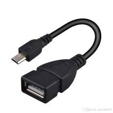 CABO OTG MICRO USB/USB-FÊMEA