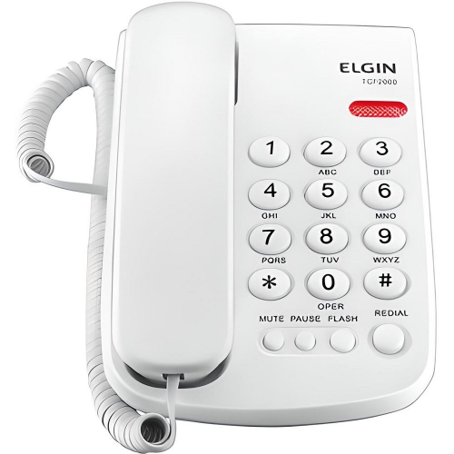 Telefone c/Chave TCF-2000 Elgin