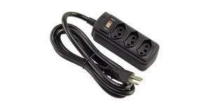 Filtro de Linha 3 Tomadas 20A/250v Force Line