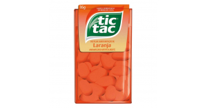 Pastilhas Tic-Tac - Sabor Laranja - Embalagem 16g - Ferrero Rocher