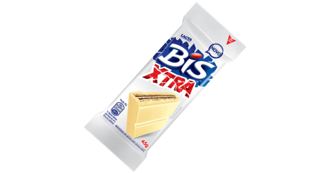 Chocolate Bis Xtra - Branco - Pacote 45g - Lacta