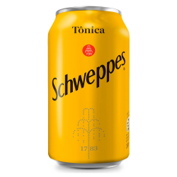 Água Tônica - Lata 350ml - Schweppes