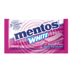 Goma de Mascar - White Tutti Fresh - Mentos