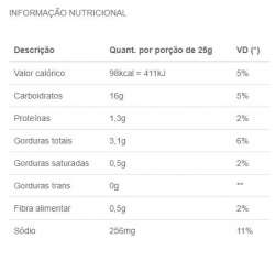 Salgadinho - Sabor Cebola - Pacote 30g - Ebicen