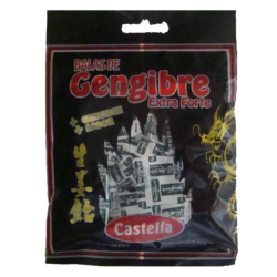 Bala de Gengibre Extra Forte - Pacote 60g - Castella