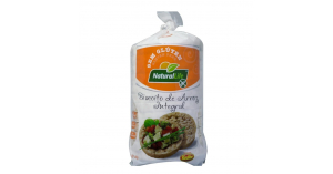 Biscoito de Arroz Integral - Sem Glúten - Pacote 80g - Natural Life