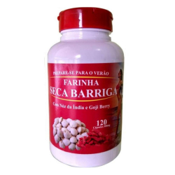 Seca Barriga com Goji Berri e Noz da Índia - 120 Cápsulas - Flora 7 Ervas