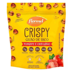 Crispy de Grão de Bico Tomate e Orégano - 30g - Flormel