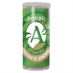Cristais de Gengibre - Sabor Limão e Sal - Ardrak