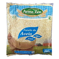 Farelo de Aveia Fino - Pacote 200g - Arma Zen
