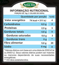 Farinha de Linhaça Dourada - Pacote 500g - Arma Zen