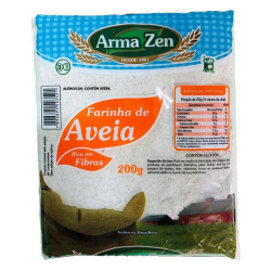 Farinha de Aveia - Pacote 200g - Arma Zen