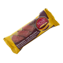 Bananinha com Chocolate - Pacote 25g - Tachão de Ubatuba