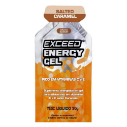 Gel Energy - Sabor Salted Caramel - Sachê 30g - Exceed
