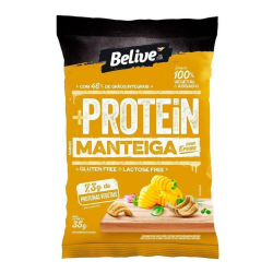 Snack - Sabor Manteiga com Ervas - Sem Glúten - Pacote 35g - BeLive be free