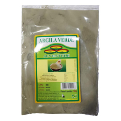 Argila Verde em Pó - Pacote 100g - Juventude