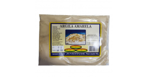 Argila Amarela em Pó - Pacote 100g - Juventude