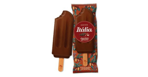 Picolé - Sabor Chocolate Africano - Sorvete Itália