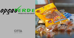 Bala de Gengibre e Mel - Sabor Própolis - Pacote 60g - Dadinany