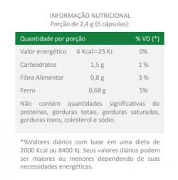 Ágar-Ágar - 60 Cápsulas de 400mg - Tiaraju
