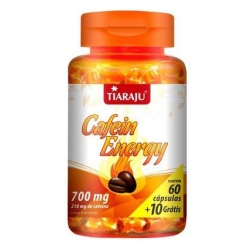 Cafein Energy - 60 cápsulas + 10 - Tiaraju