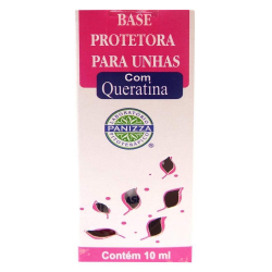 Base Protetora Para Unhas - Com Queratina - 10ml - Panizza