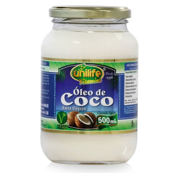 Óleo de Coco - Pote 500ml - Unilife