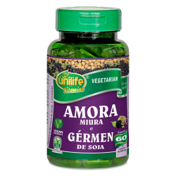 Amora Miura e Gérmen de Soja - 60 Cápsulas de 550mg - Unilife