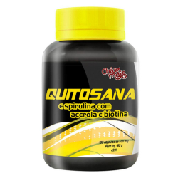 Quitosana e Spirulina - 100 Cápsulas de 500mg - Chá Mais